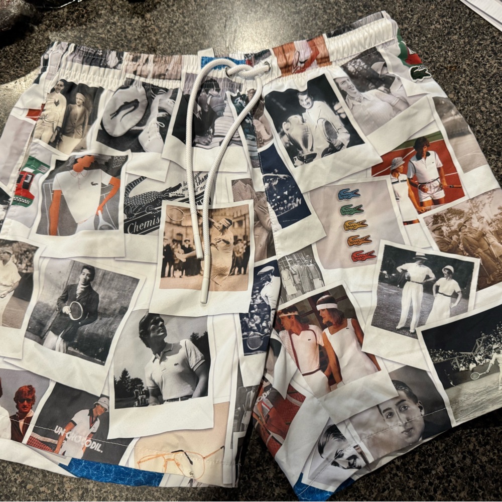 Lacoste x Polaroid Graphic Swim Shorts